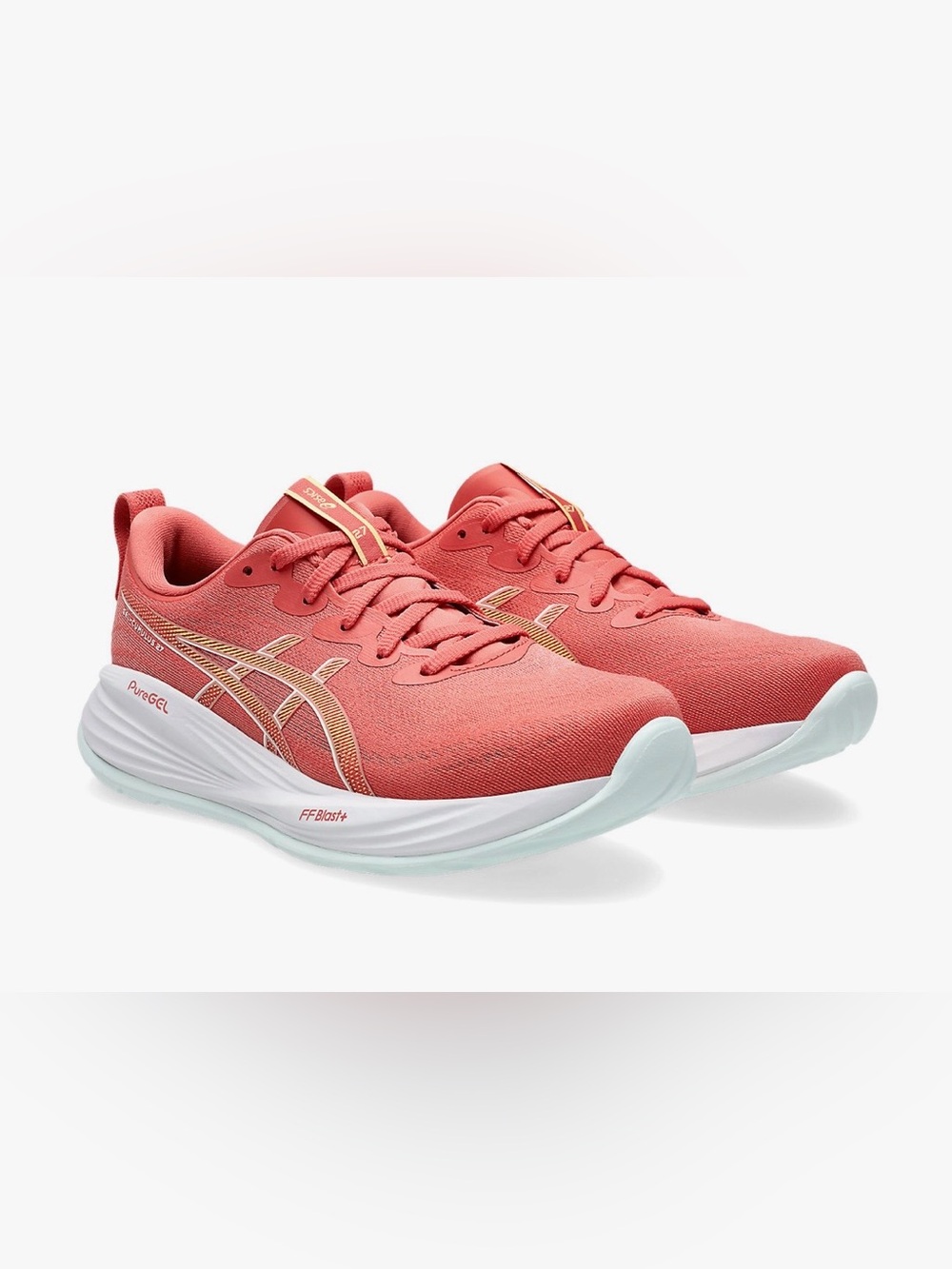 ASICS Women GEL-CUMULUS 27 Colour Dark Pink Clay/Cream size 8 gently used